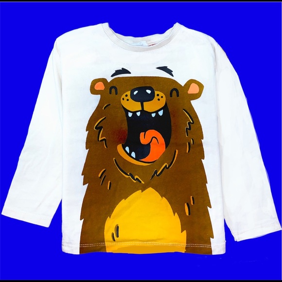 NWT Zara Tshirt Graphic Long Sleeve Shirt baby boys girls Toddlers gift - Picture 1 of 1